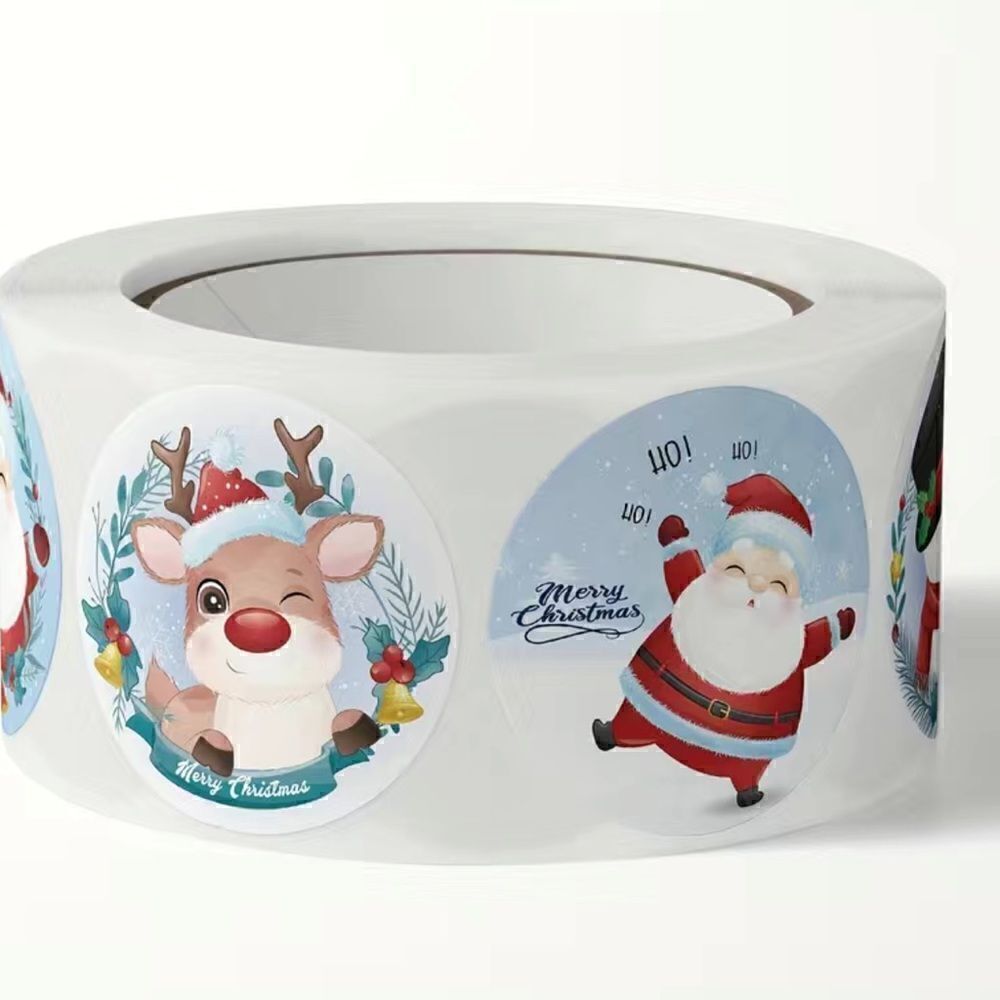 500 piece Christmas sticker labels - Picture 2 of 4
